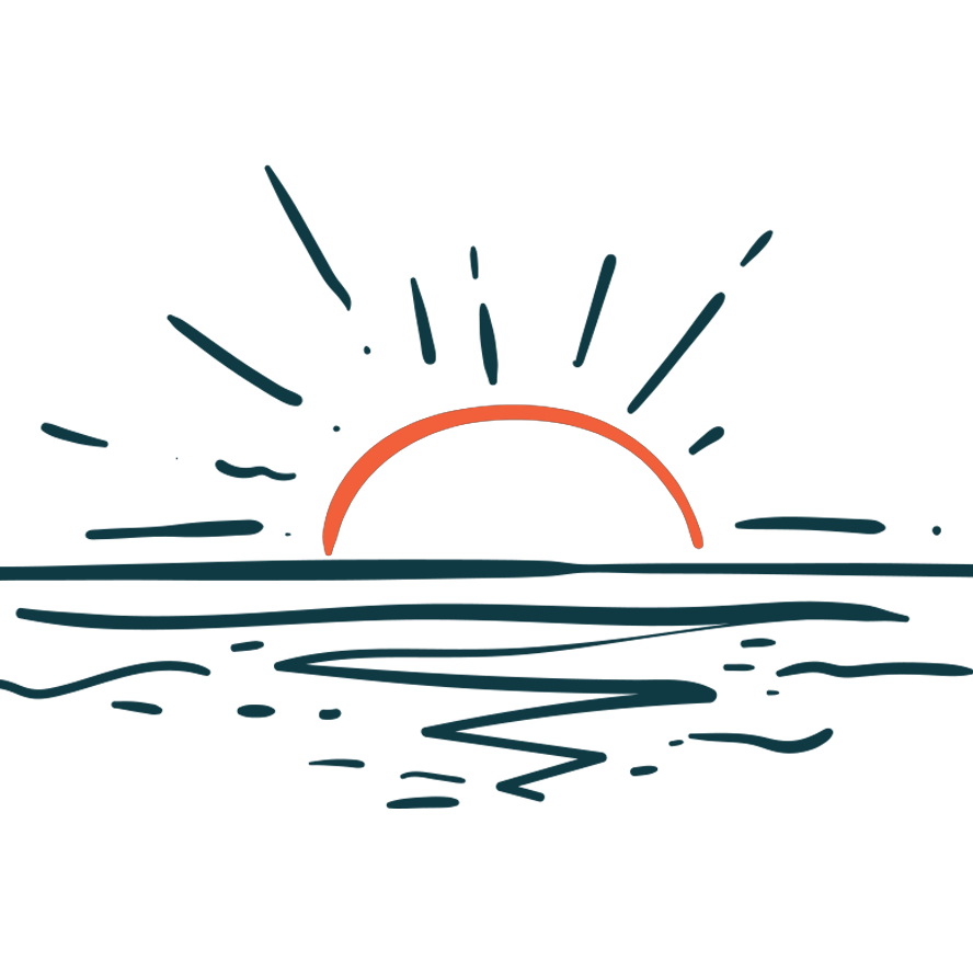 sun – Watercolors Roatan Honduras